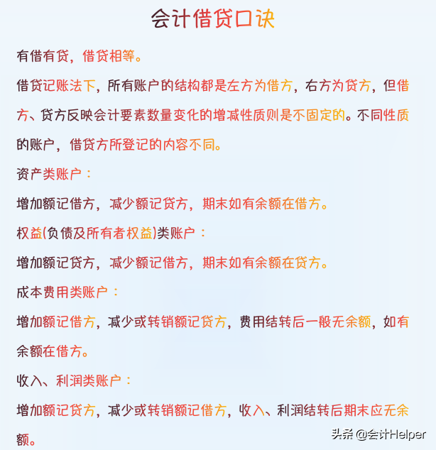 会计分录还不会?给！你要的科目顺口溜+330个分录+各行业会计分录