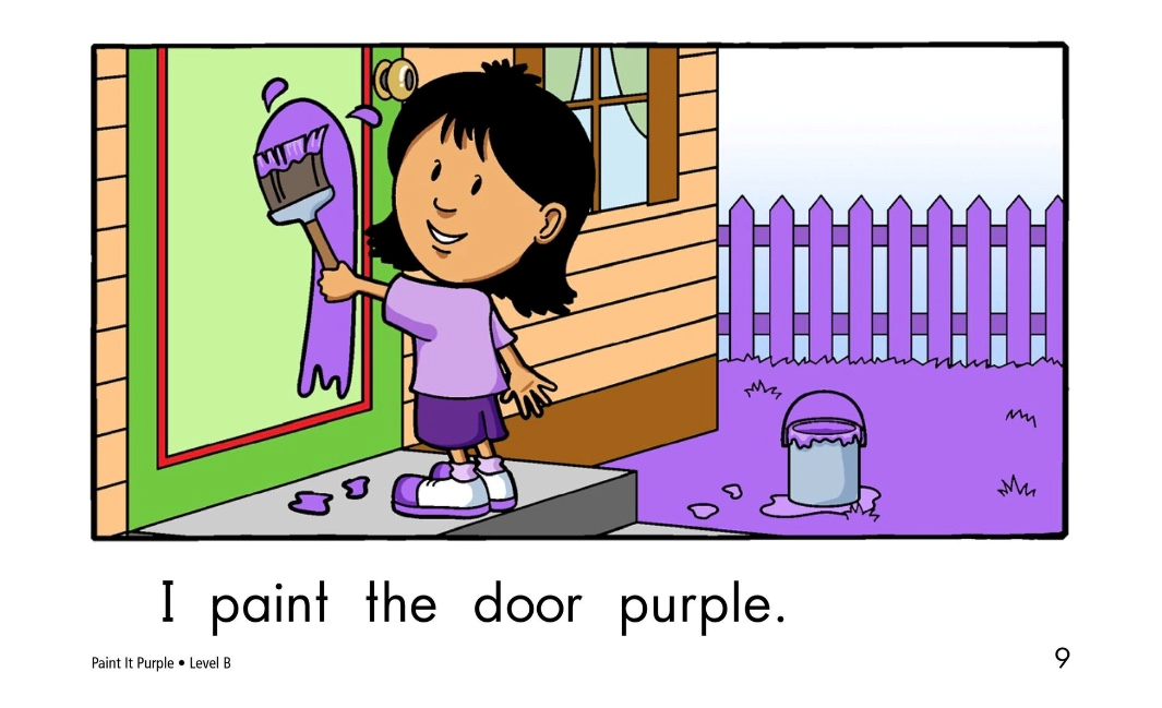 启蒙有声绘本：《Paint It Purple》你们看过紫色的小草吗？