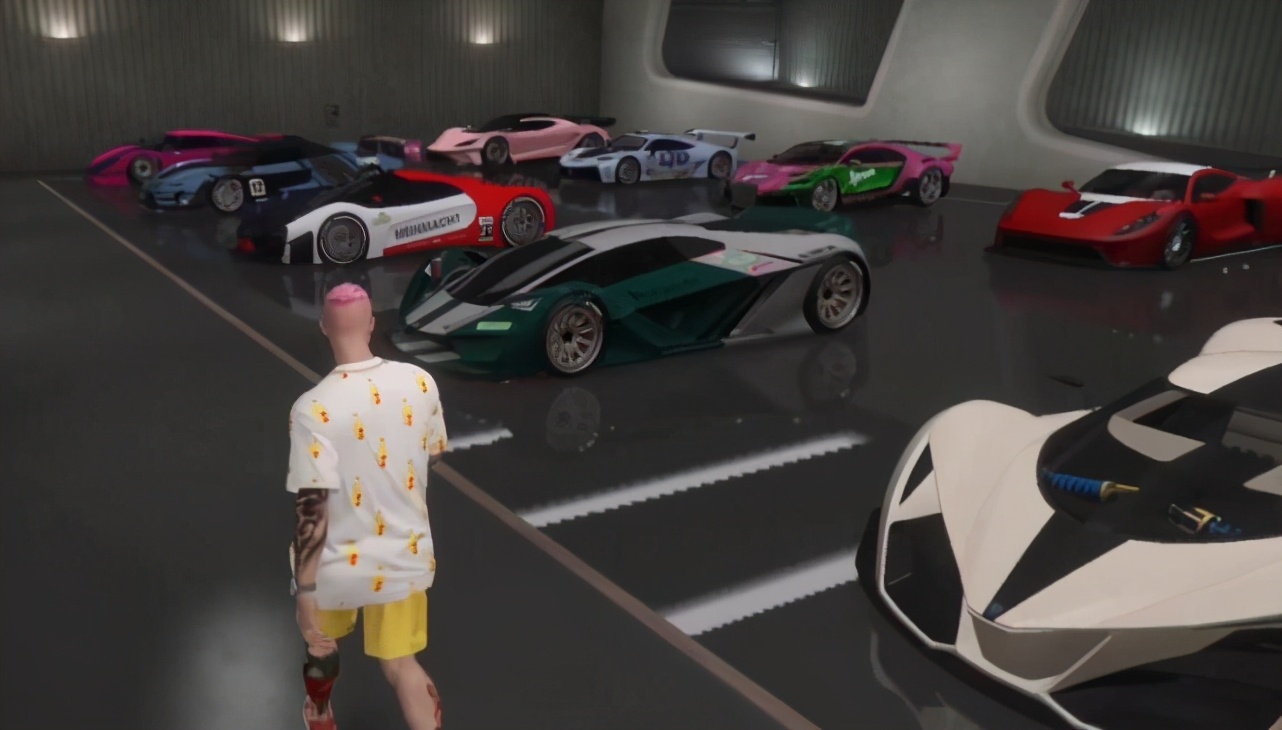 《gta5》土豪的50辆玩具,欣赏洛圣都"亿万富翁"的车库