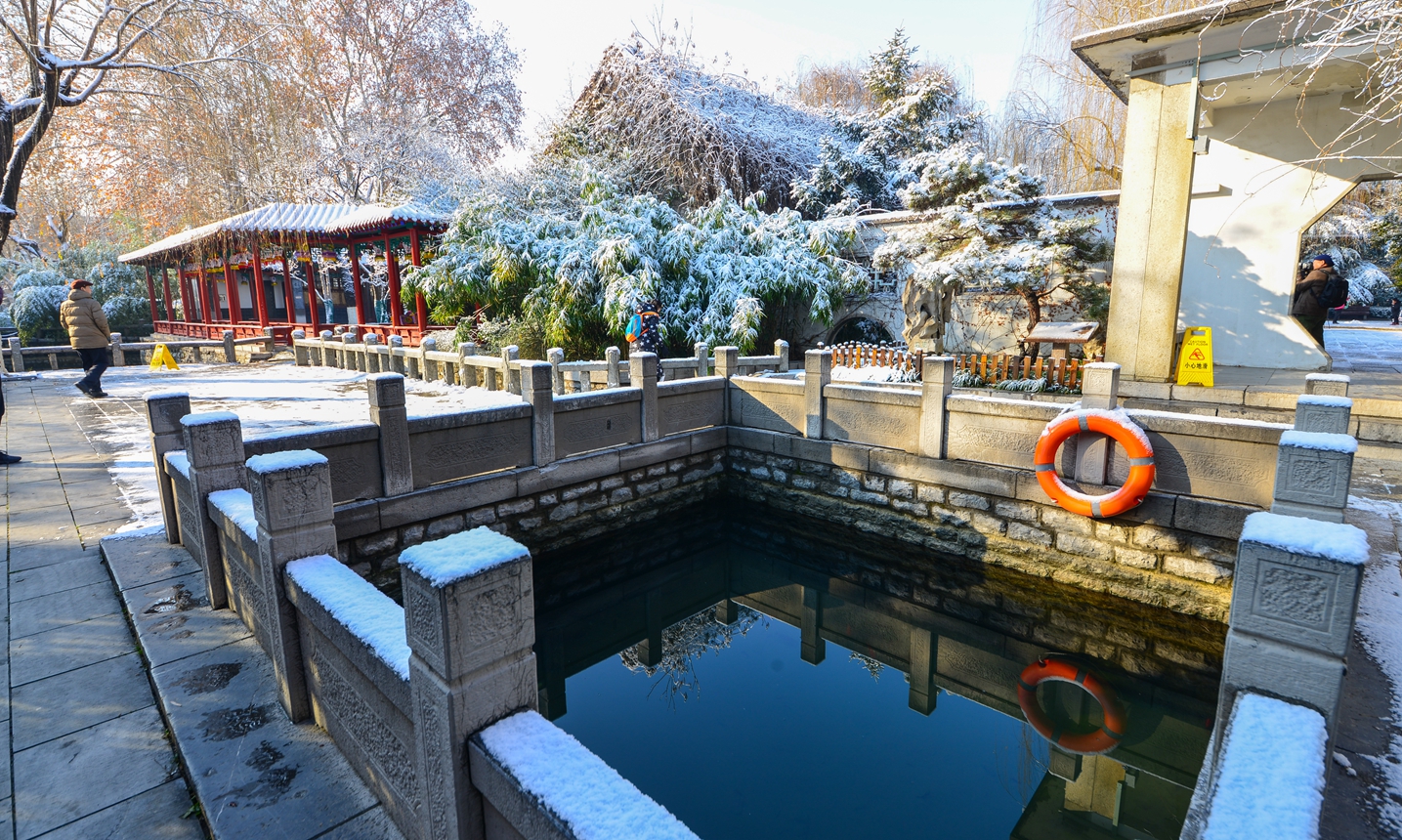 泉城故事:趵突泉来鹤桥上"仙鹤报恩"的传说