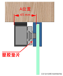 门禁电磁锁安装，小机关就在这，别小看一个胶垫