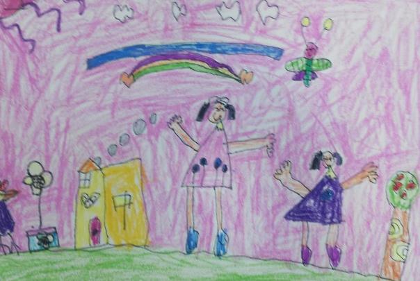 小学生画妈妈唯美睡姿火了，老师看后赞不绝口：都是妈见打系列
