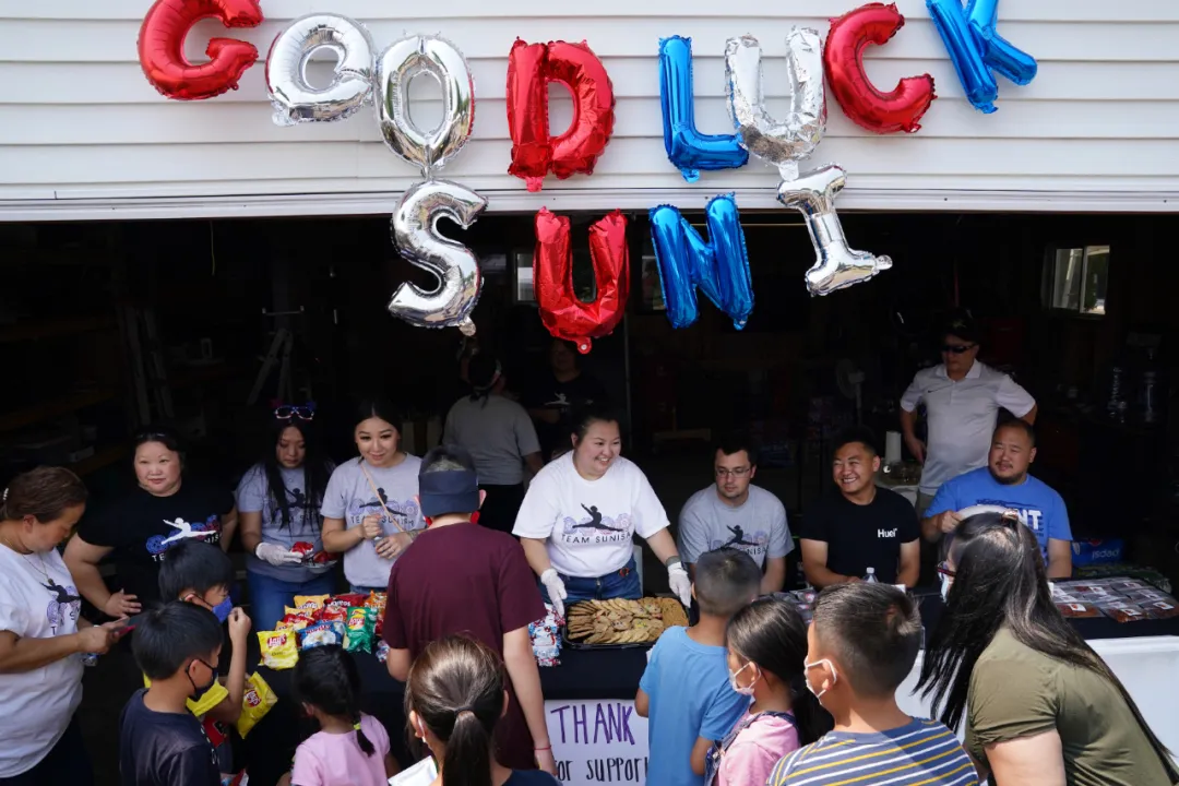 在美国最底层的苗裔，刚刚出了一个奥运冠军，还是一位高中生