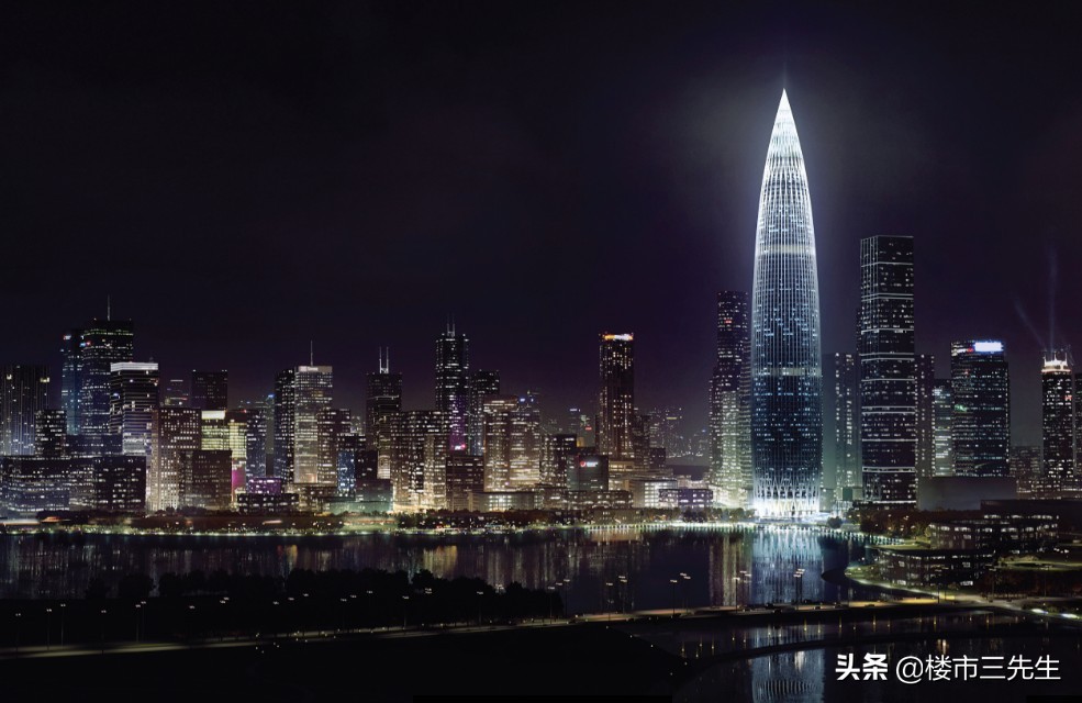 毕竟滨湖新区环湖板块的宝能七星揽月和恒大中心就是例子.