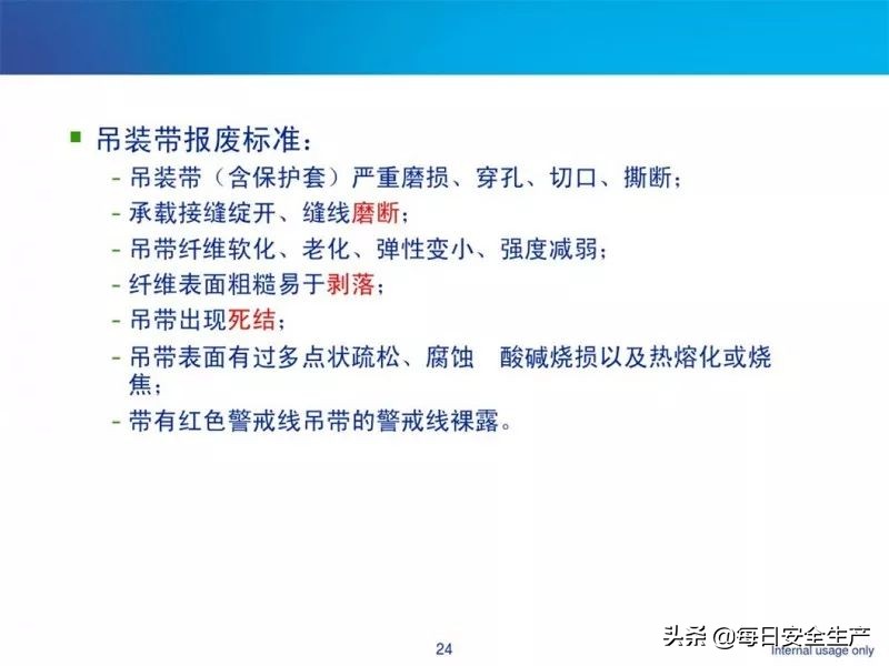 何时报废？起重绳索、吊索具缺陷判定及报废标准