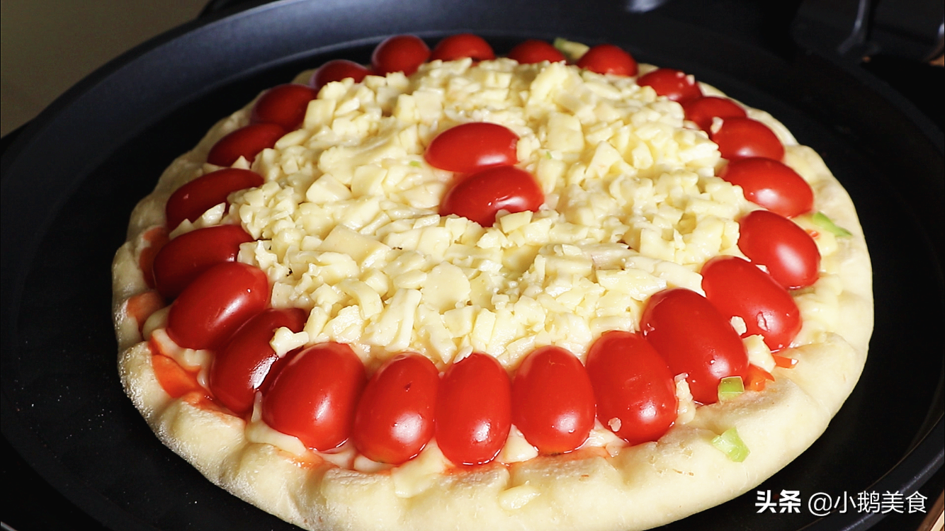 最简单的电饼铛披萨（没有烤箱也能做披萨的教程）