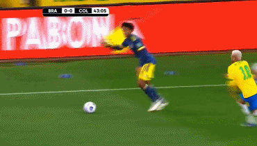 世界杯巴西对哥伦比亚内马尔（世预赛-内马尔助攻帕奎塔破门 巴西1-0哥伦比亚 12场不败提前出线）