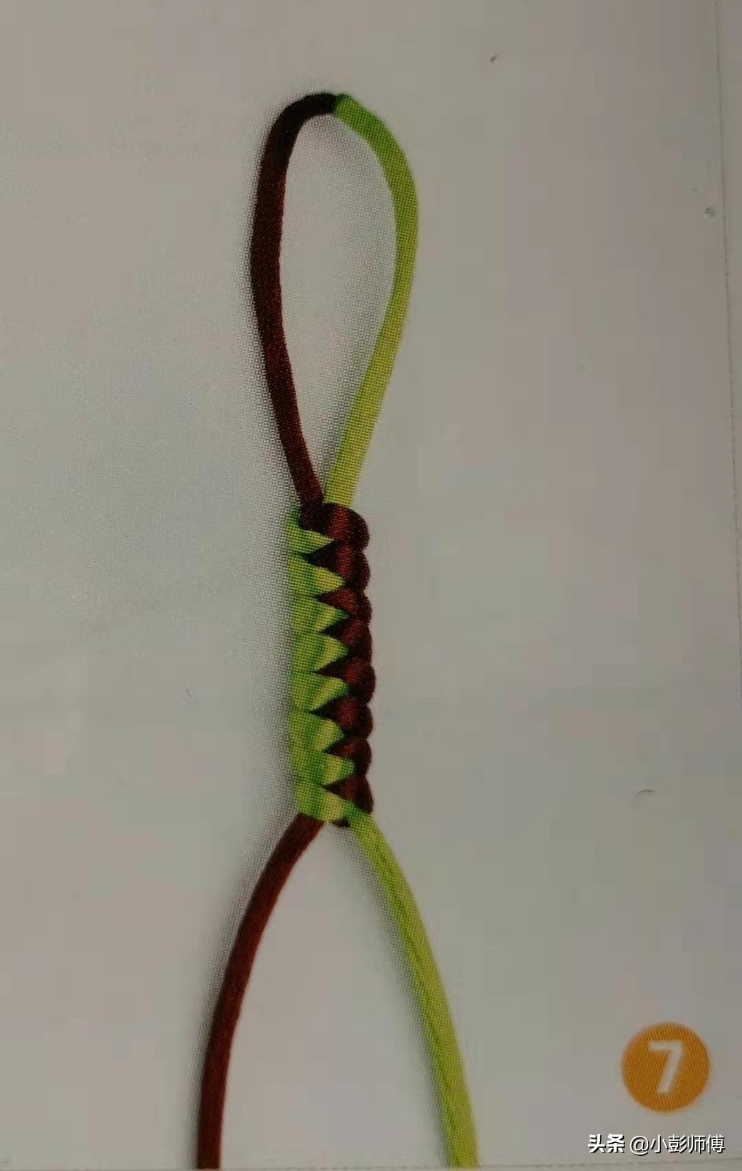 金刚结手链编法图解 新手入门金刚结手链编法-起航号