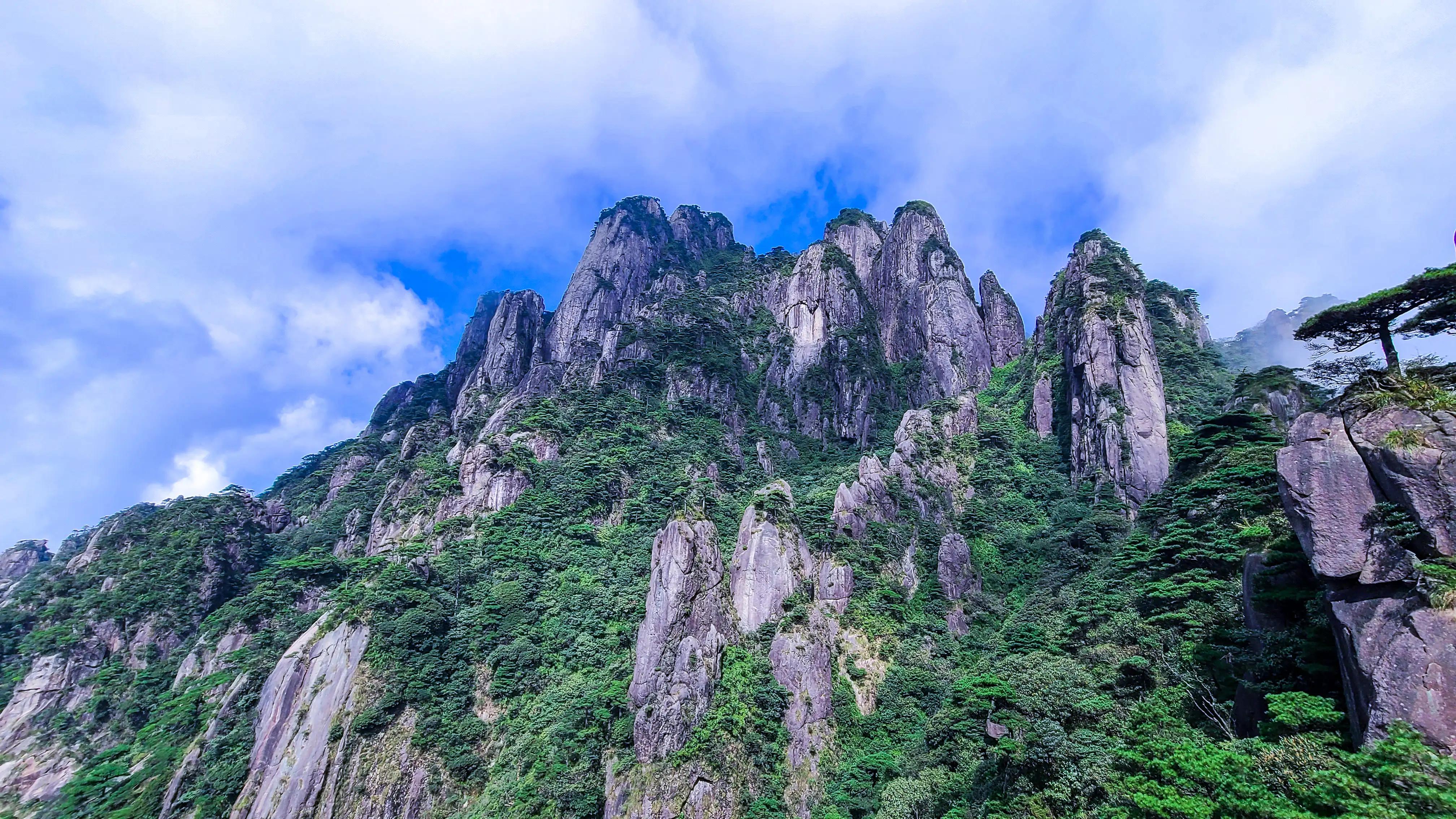 江西上饶十大名山图片