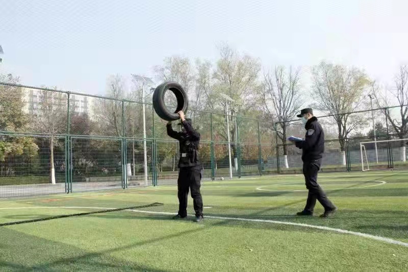 以考促训强能力，实战考核铸警魂——西安阎良法院司法警察大队圆满完成体技能考核任务
