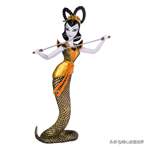 蛇身美女(揭秘童年骗局,生活在花瓶里的花瓶姑娘,人首蛇身的美女蛇)