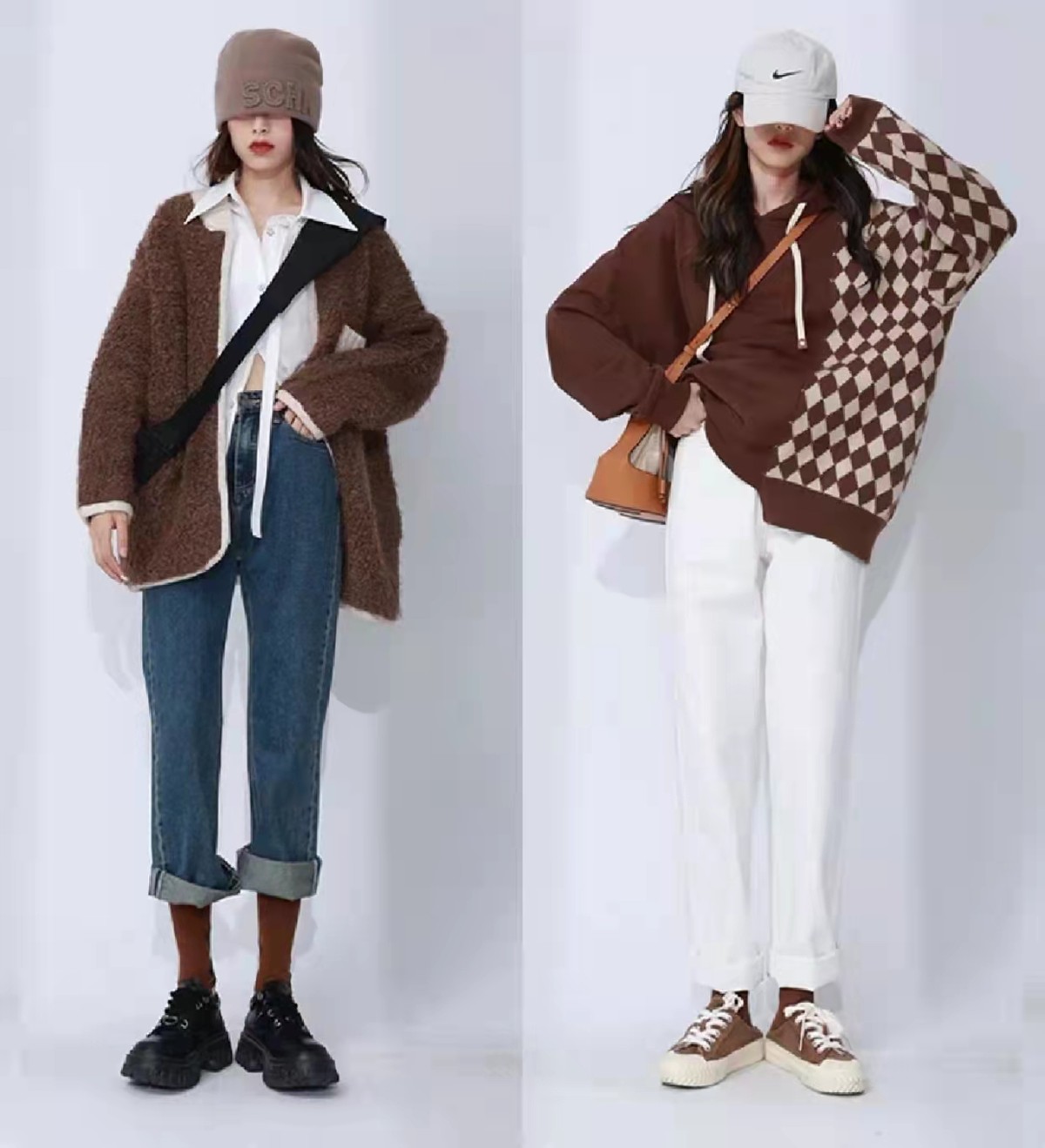 “白衬衫”一年四季都能穿！冬天叠穿法为你总结好了，很实用