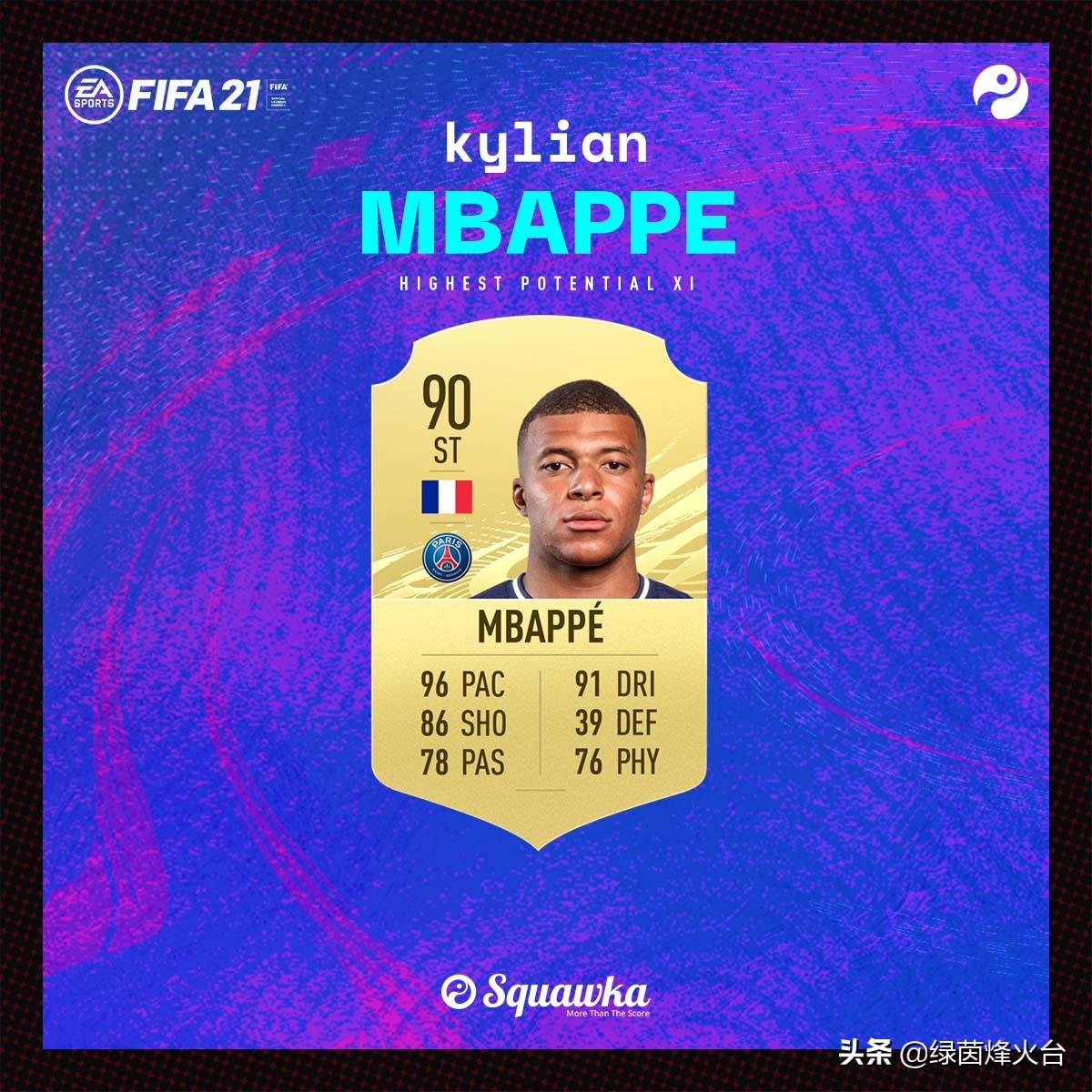 FIFA21英超中場(chǎng)怎么選（神童集聚版本答案，F(xiàn)IFA21天賦最強(qiáng)11人陣容）