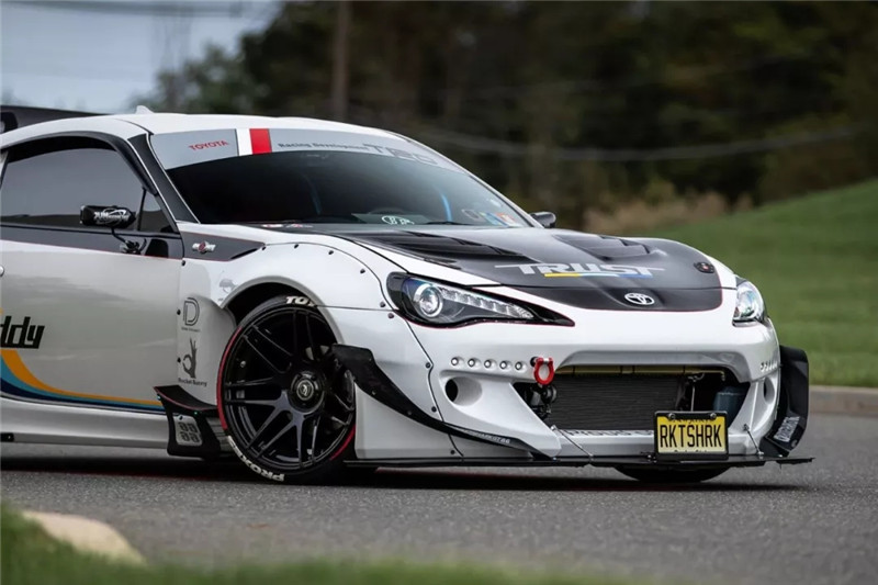 一台“赛车级”“光有外观”的改装丰田GT86 ！