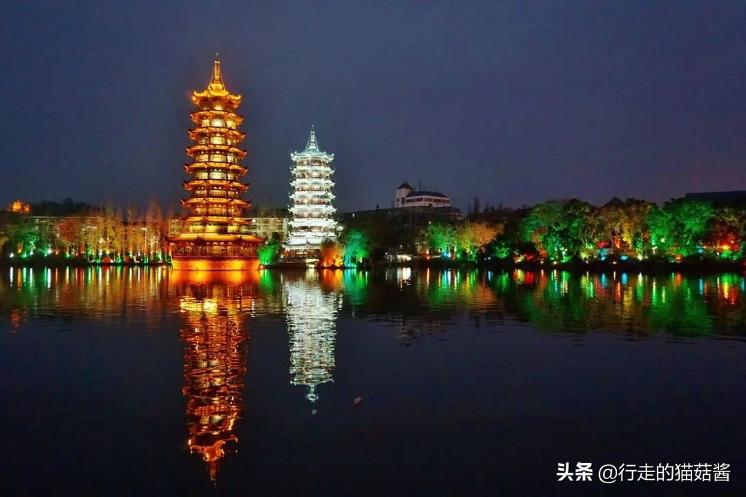 3月份的桂林是最舒服惬意的时候，三天两夜看一场山水画中景