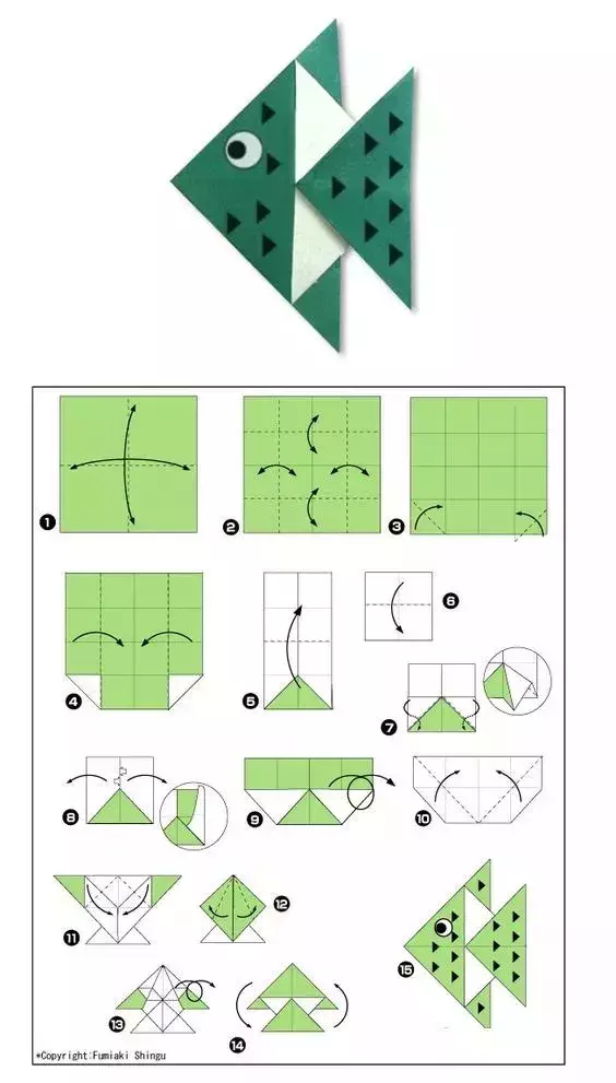 各种小动物的折纸方法图片