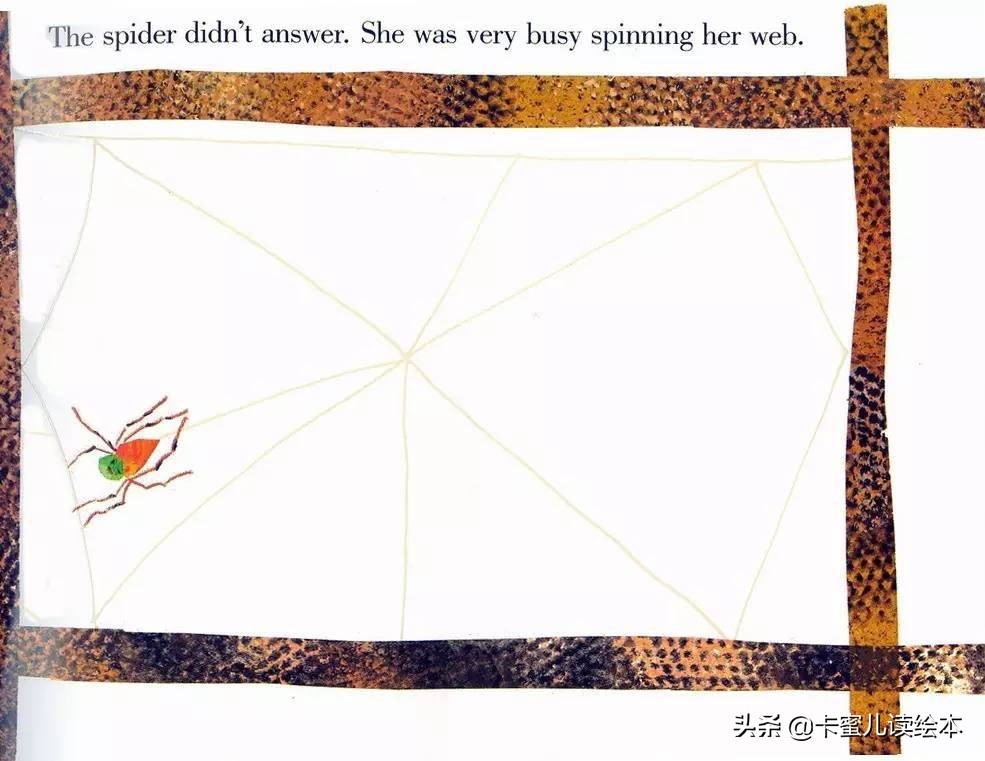 英文有声绘本《The Very Busy Spider》好忙的蜘蛛