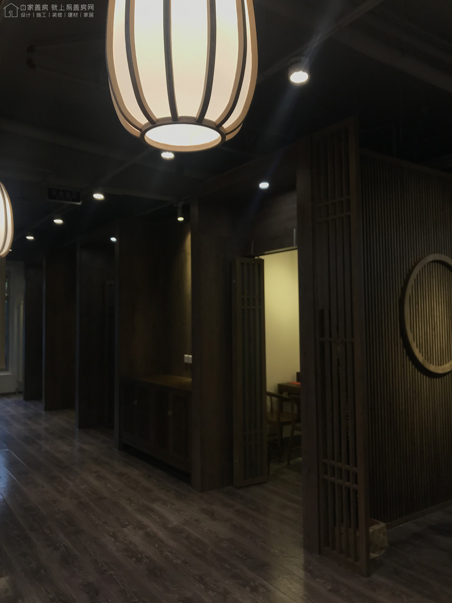 太惊艳，古风古韵，北京中关村新中式茶室室内设计和室内装修