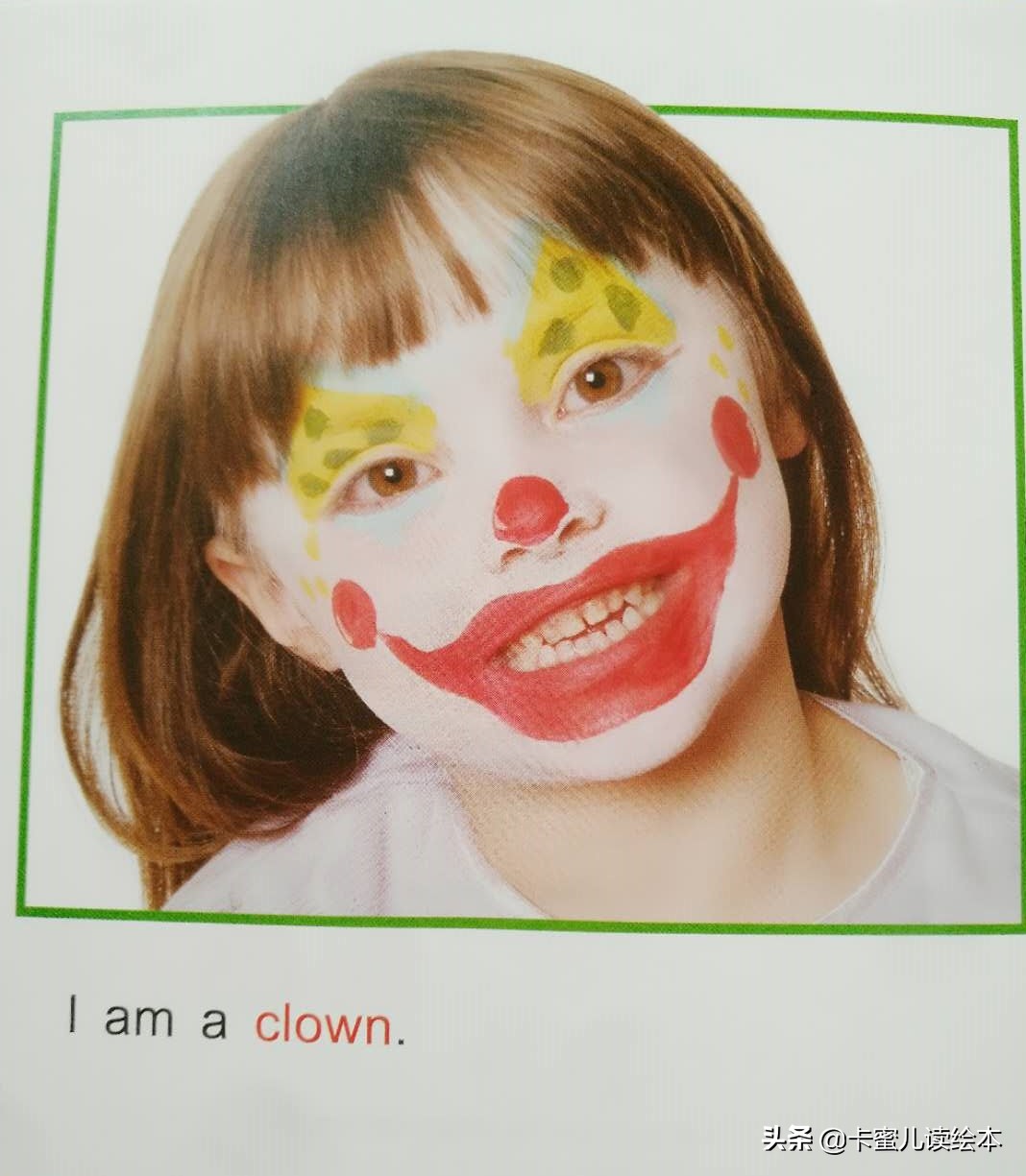 英文有声绘本故事《face painting》人脸画像