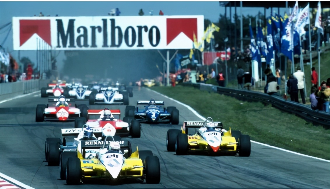 万宝路是如何"爬上"f1赛车车身的?