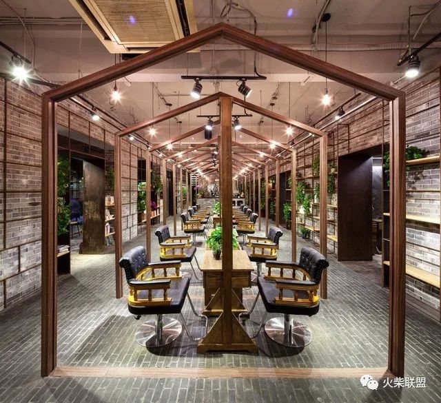 精选48套美发美容店设计案例合集
