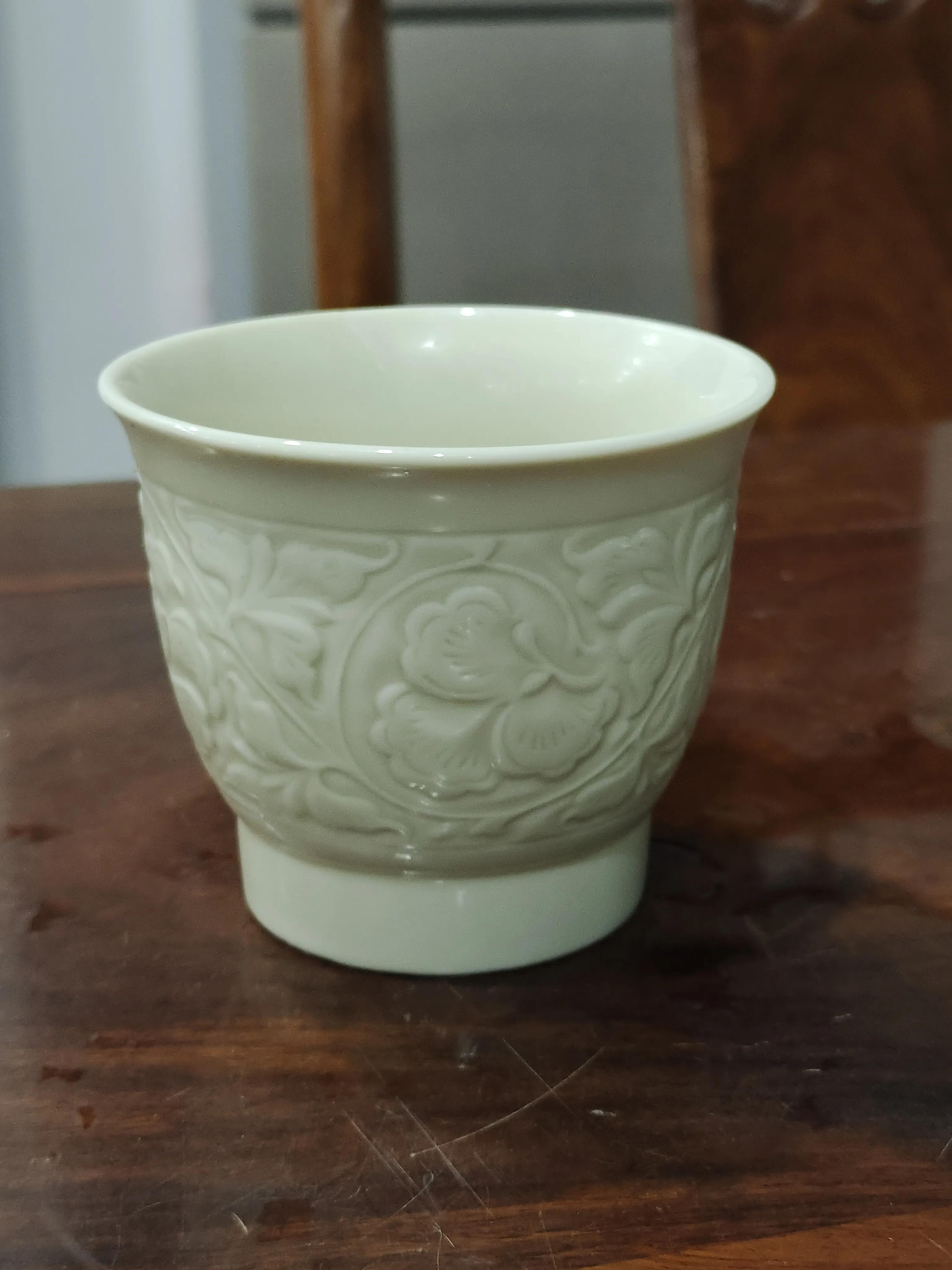 德化陶瓷：意叁单品咖啡杯，简约实用耐看