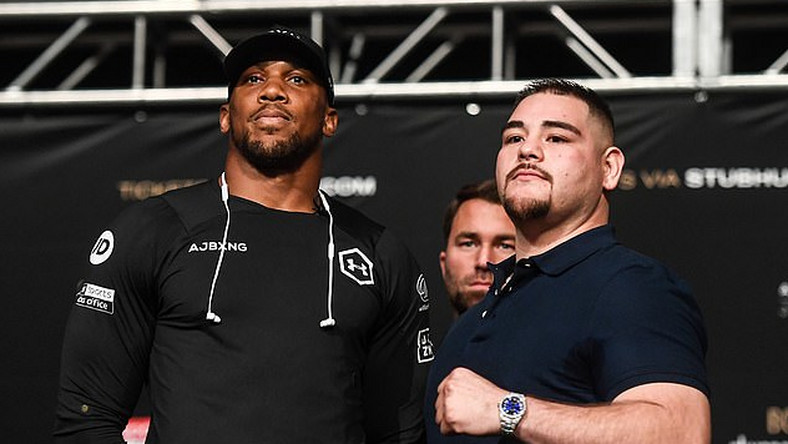 安东尼约书亚vs安迪鲁伊兹(最新拳坛大冷门,安迪鲁伊兹四次击倒约书亚