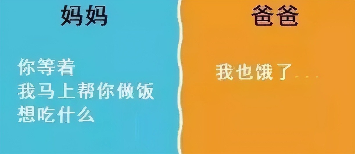 爸爸和妈妈的区别是什么