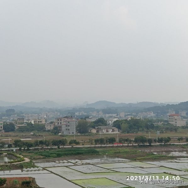 玉林乡村这间宅院，据说座落的地方是风水宝地