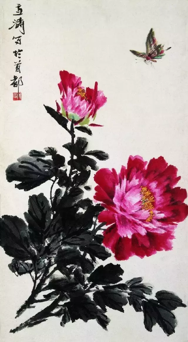 中国近代十大牡丹画家图片