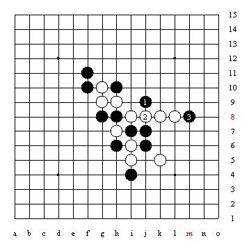 五子棋技巧图解「1」