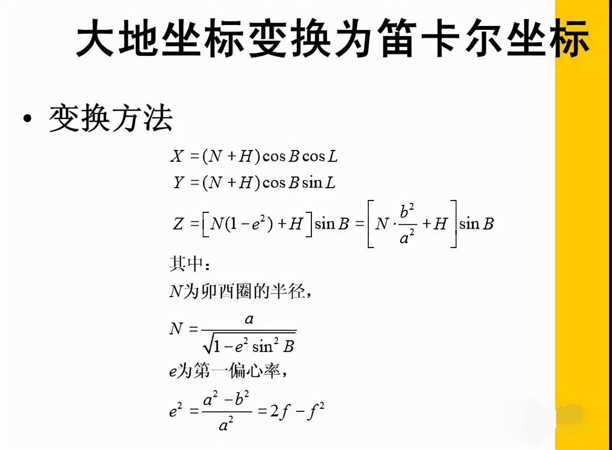 收藏丨你一定要知道的坐標(biāo)轉(zhuǎn)換計算方法