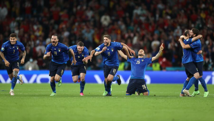 欧洲杯第一支决赛球队诞生！意大利推翻神奇定律，担心碰上英格兰