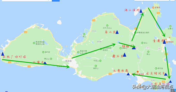 最精华路线：广东最美海岛南澳自驾环岛一日游