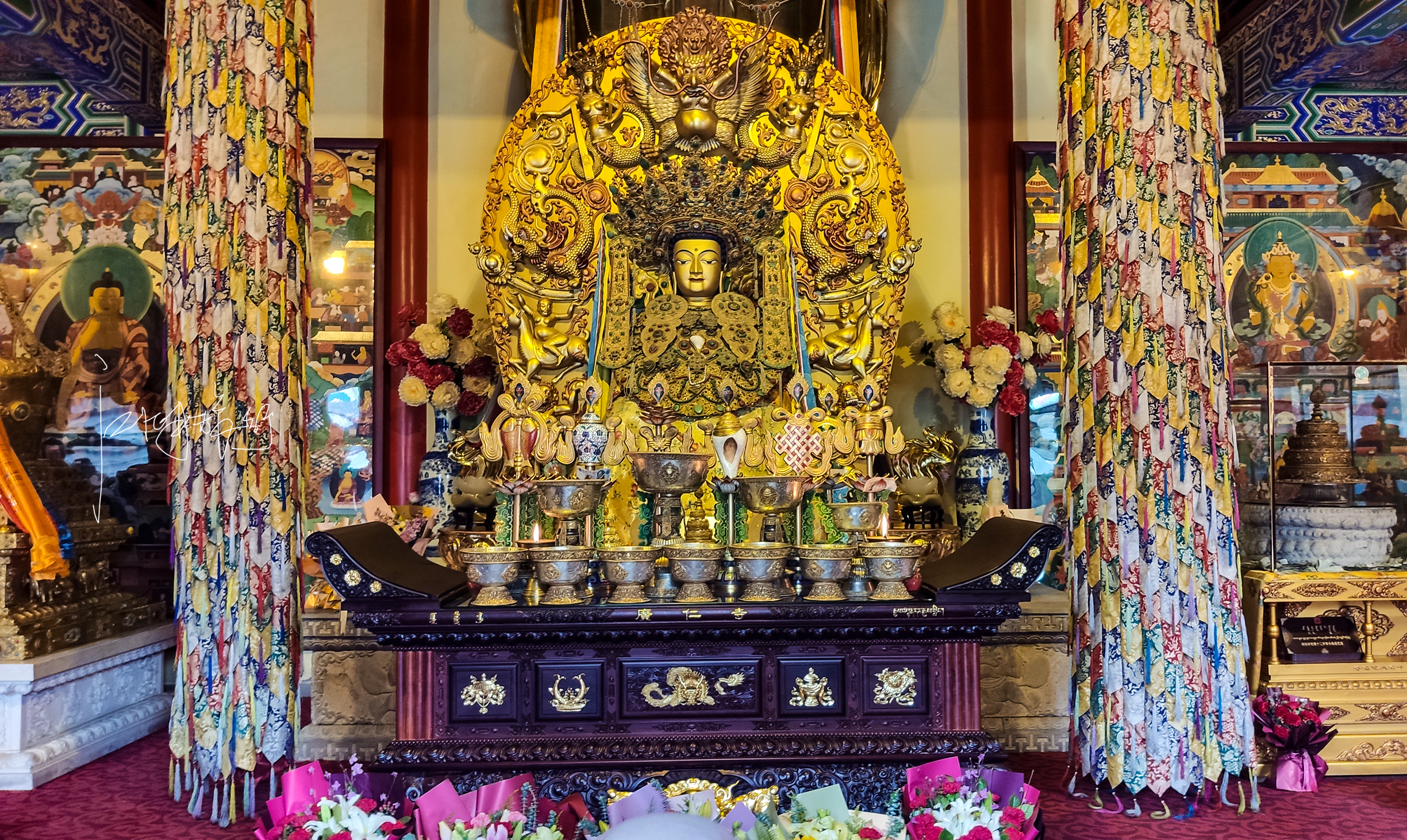 绿度母佛像图片(城墙根下喇嘛寺) - 赤虎壹号