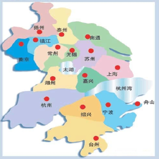 长三角是指哪几个省长三角包括哪些城市