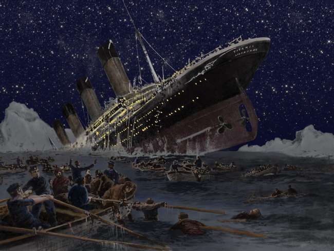 泰坦尼克号沉船之谜图片