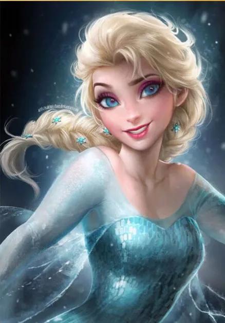 《冰雪奇缘》艾莎公主美图欣赏