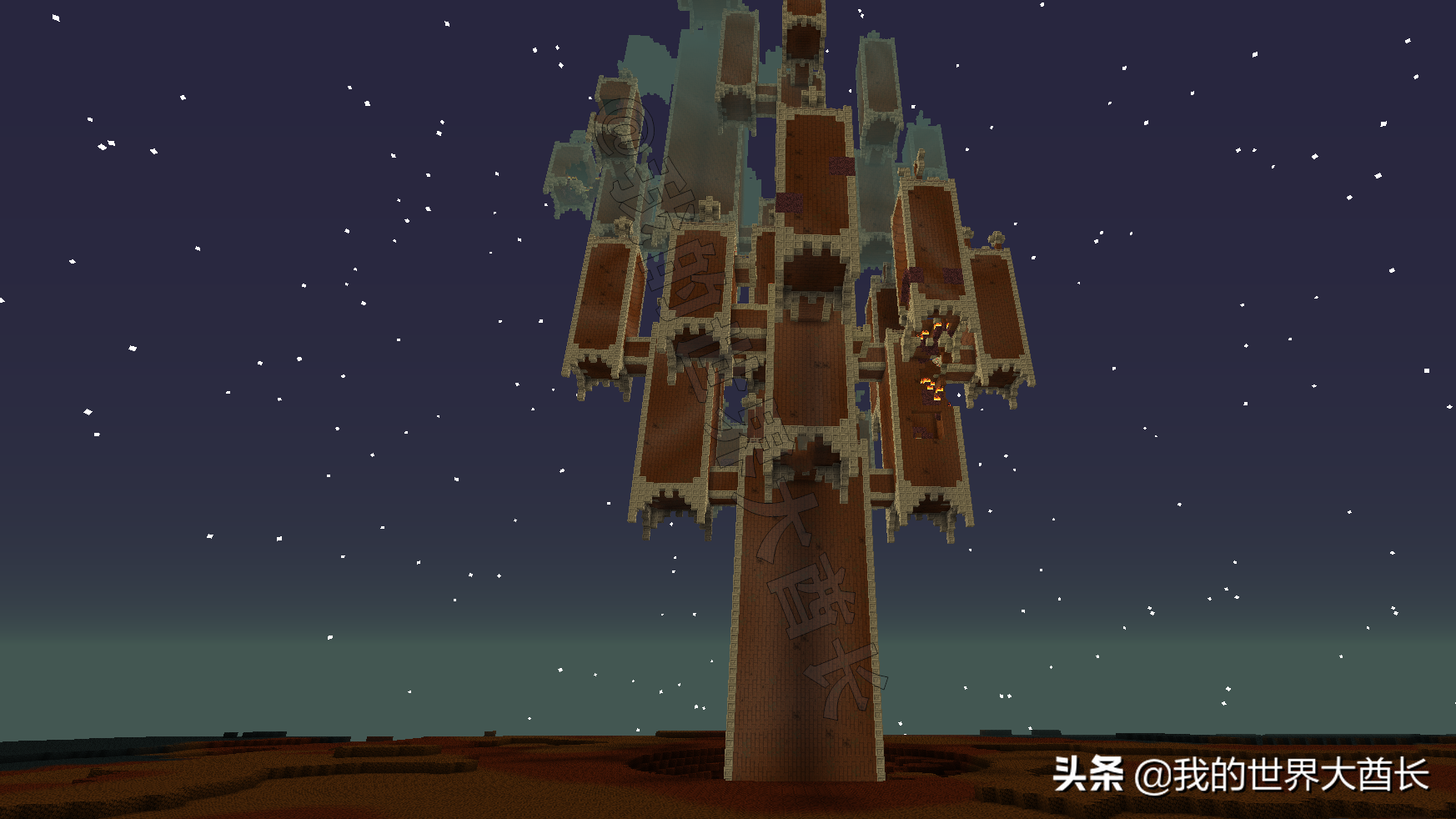 我的世界：暮色森林MOD生存探索攻略（二）「天然建筑大全篇」