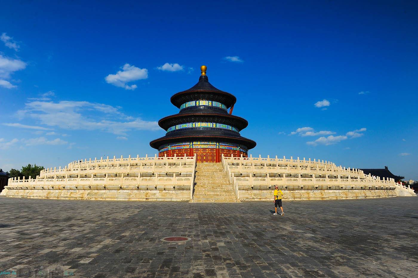 天坛是中国古代重要的皇家祭祀场所"国之大事,唯祀与戎.