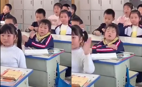新学期睡倒一大片，学生一上课便犯困，别怪老师有“催眠功能”