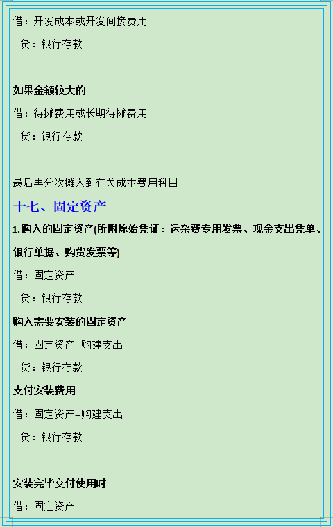 收藏版！房地产会计分录，附100笔房地产会计核算案例解析