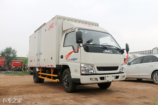 江铃4米2厢式货车价格(116马力江铃顺达窄体蓝牌轻卡) - 价格百科