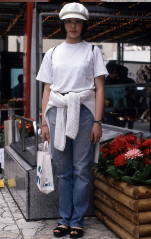 惊艳！东京90年代的“素人街拍”，没有PS滤镜，照样时髦得不像话