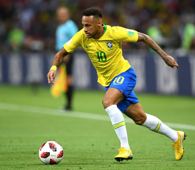 105场66球46助,内马尔进球的9场世预赛 巴西保持全胜)