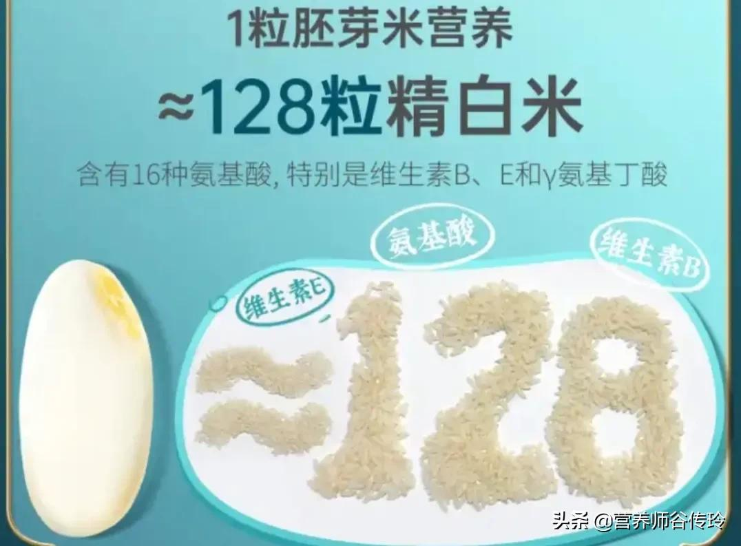1粒胚芽米的营养≈128粒精白米?选胚芽米的2个关键点