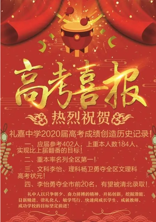 500分42071人！重庆各校高考喜报已出，是你家能读的“高中”吗？