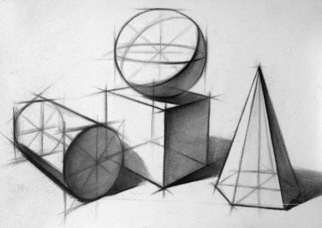 画出结构图▼▼结构图理解了,那就开始上调子画一幅完整的素描作品吧!