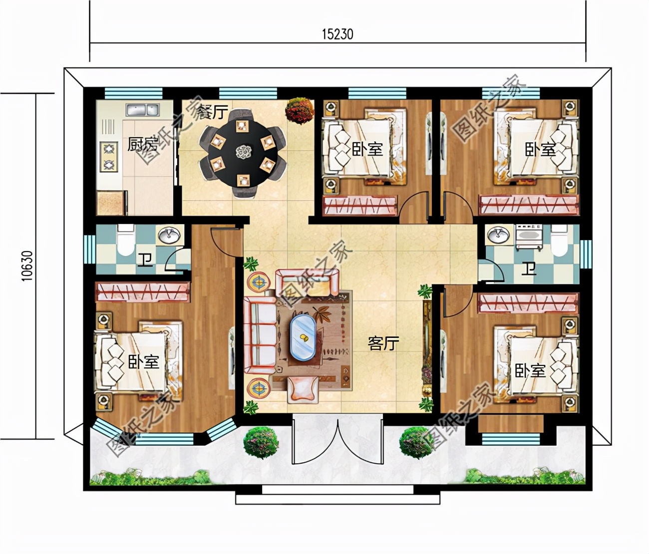 独栋一层别墅,设计感十足又优雅的生活