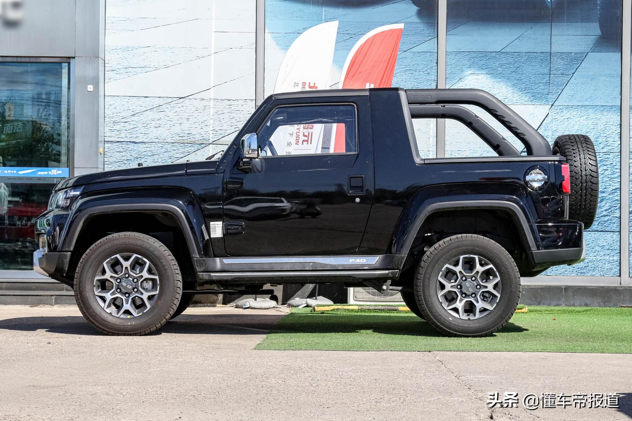 新车|轴距比坦克300还短?长城"迷你炮"单排越野皮卡曝光